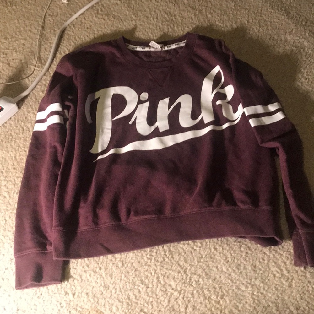 Pink hoodie